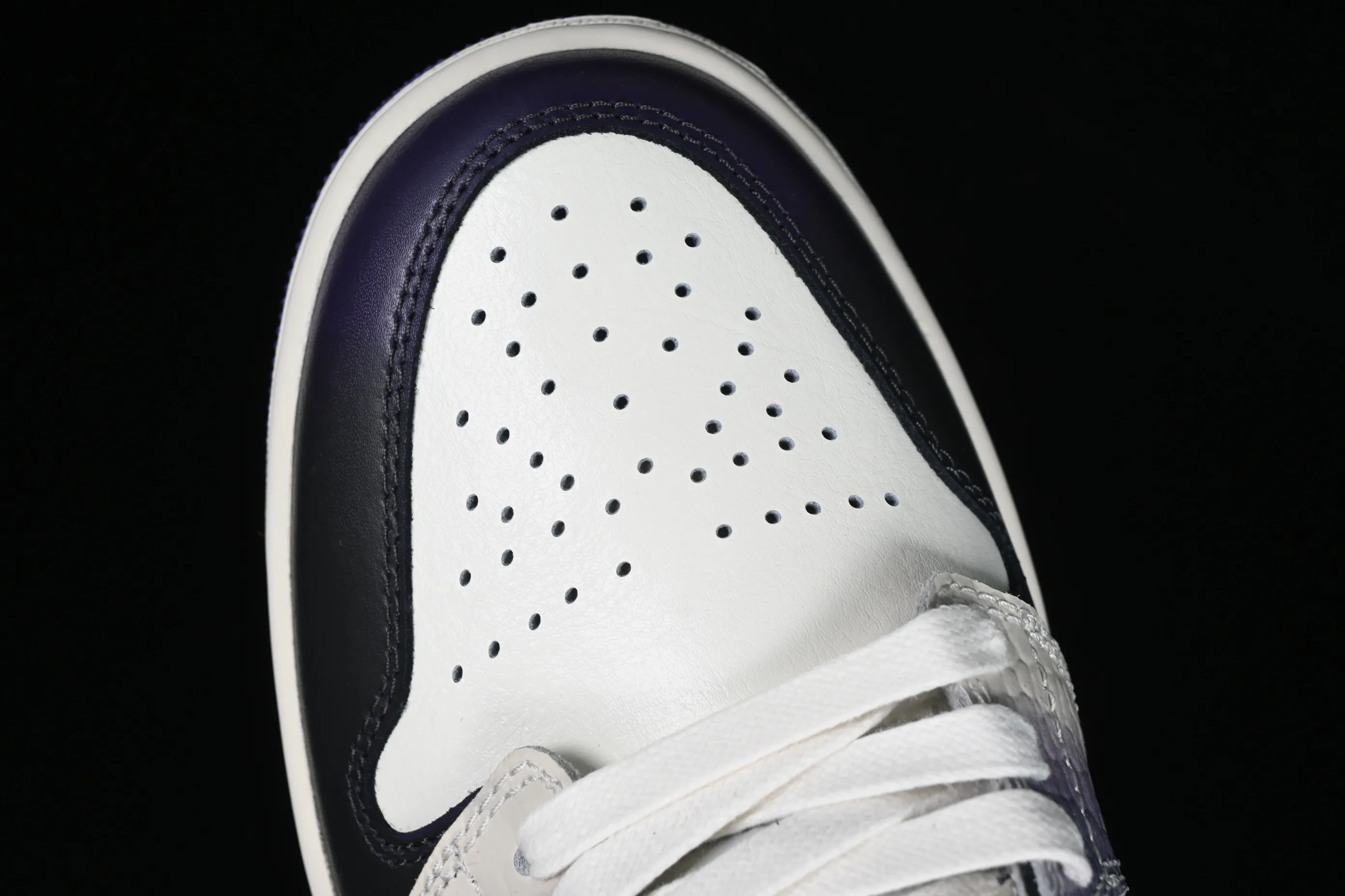 All categories Air Jordan Jordan series basketball shoes Air Jordan 1 Low G version pure original Air Jordan 1 Low "Purple" AJ1 Joe 1 white black purple low-top cultural casual sneakers HF5759-101